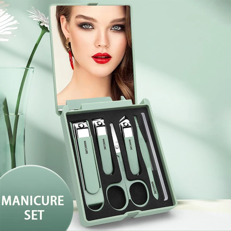 Mens Grooming Kit Case - Kit de soins des ongles 6