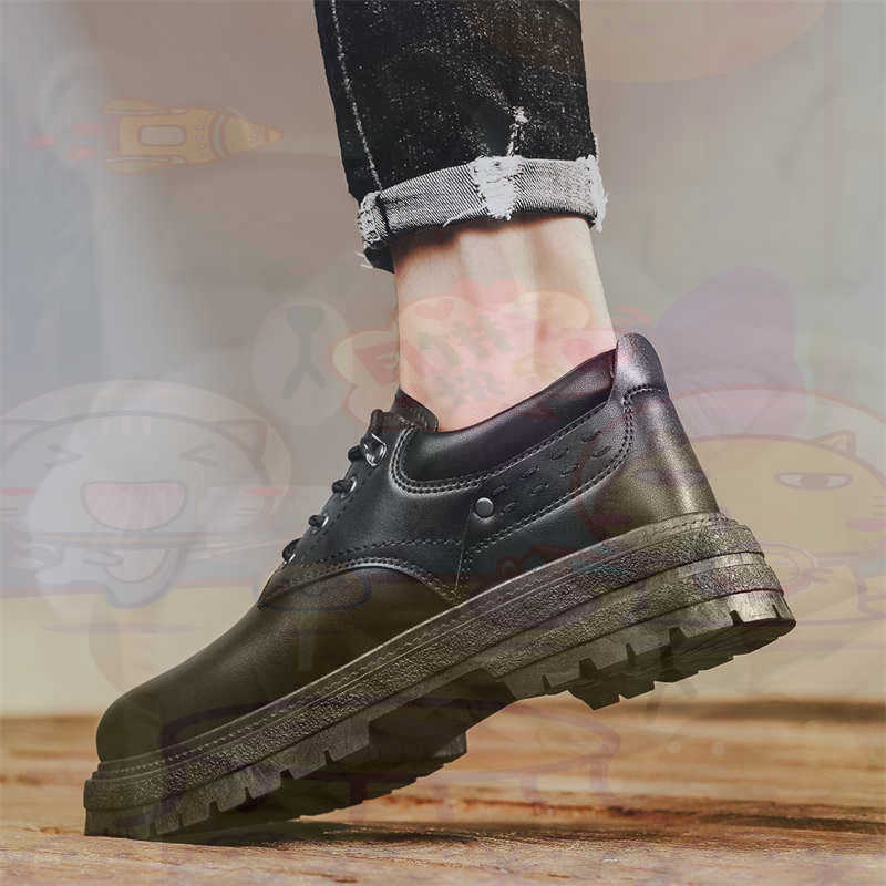 Men'S Grooming Trends - Baskets de Tennis en cuir naturel