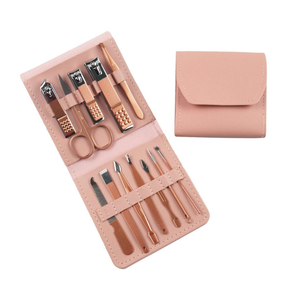 Mens Grooming Kit Case - Mini ensemble de manucure de voyage
