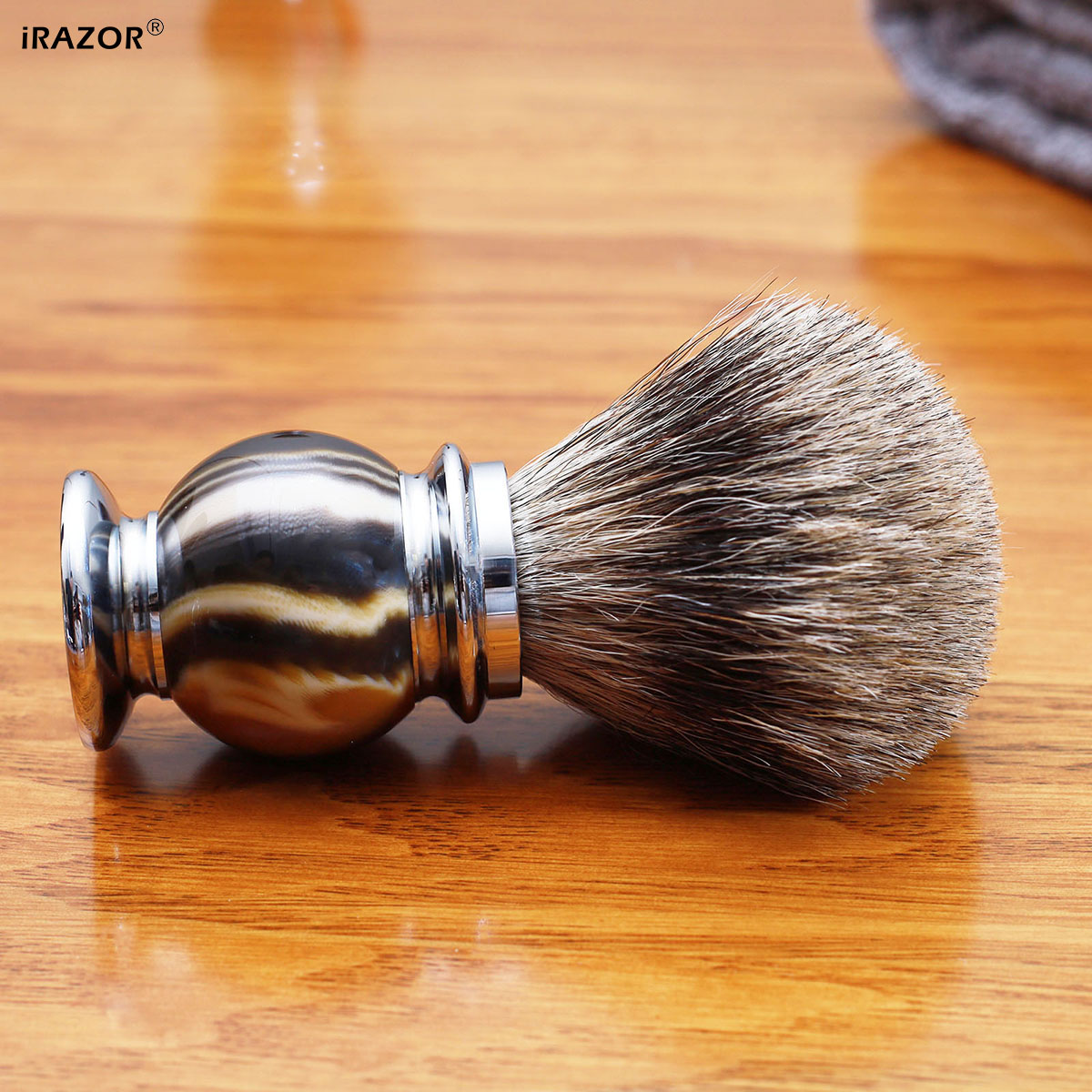 Pinceau à raser iRAZOR Silvert - Mens Grooming Barber avis et prix