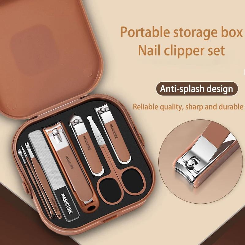 Kit de soins des ongles, ensem - Mens Grooming Kit Case avis et prix