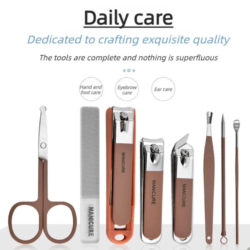 Kit de soins des ongles, ensem - Mens Grooming Kit Case avis et prix